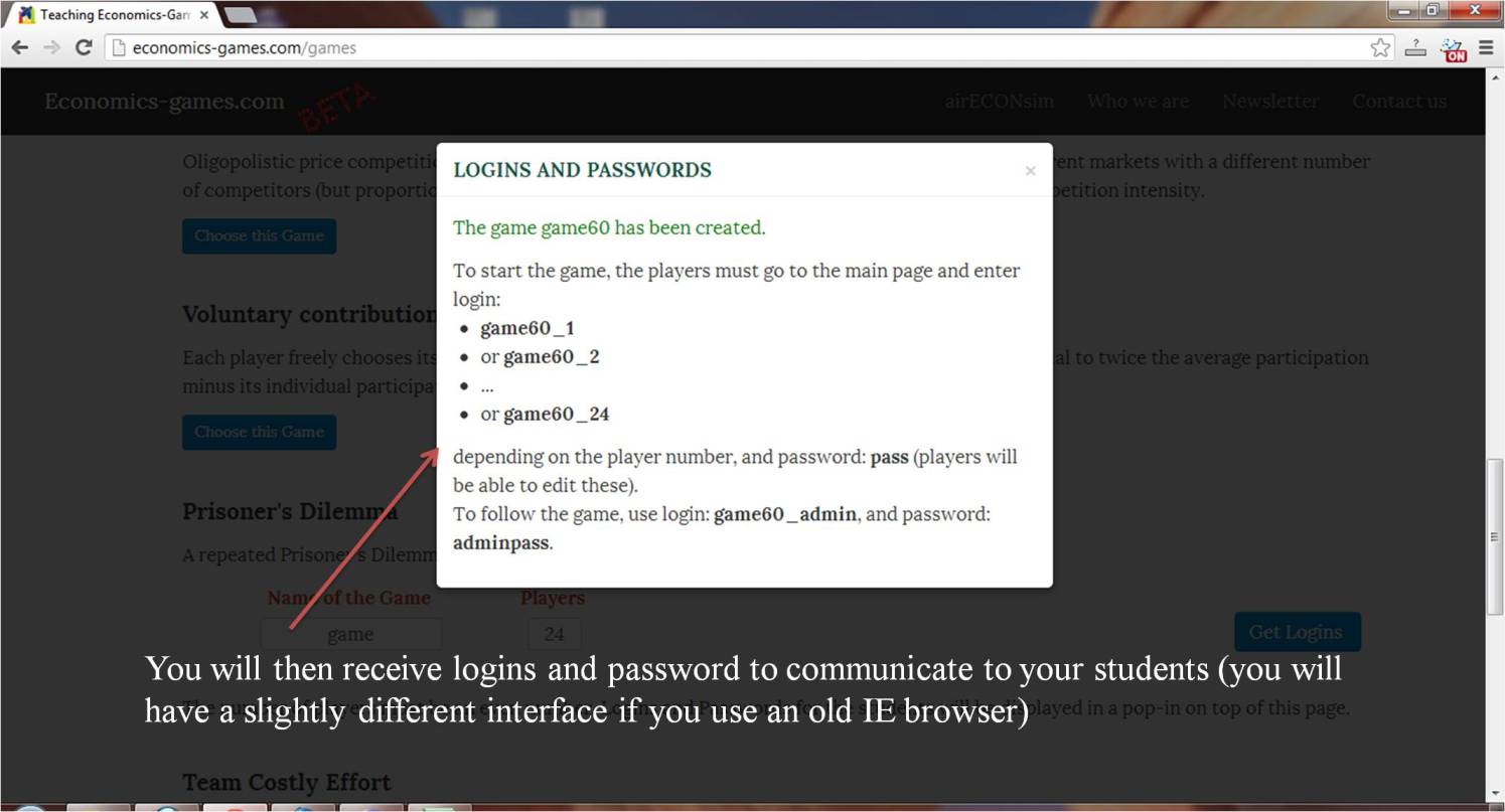 logins and passwords